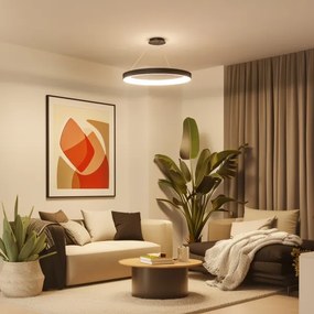 Brilagi - LED stmievateľný luster FALCON II LED/108W/230V 3000-6500K pr. 80 cm čierna + DO