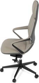 Kancelárska stolička sivá KA-T8426 GREY