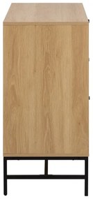 Komoda s zásuvkami OLIVIA dub