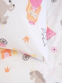 Bavlnená obliečka na vankúš Renforcé 50 × 70 cm – Kúzelné kráľovstvo