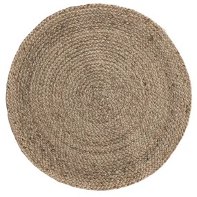 Okrúhly jutový koberec OLIVER 60 cm