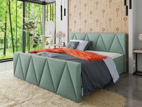 Kontinentálna posteľ Peregryn 3, Rozmer postele: 140x200, Dostupné poťahy: Rico 18