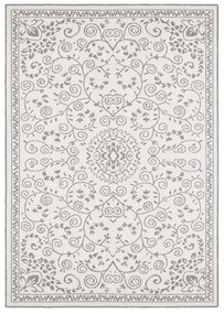 NORTHRUGS - Hanse Home koberce Kusový koberec Twin Supreme 103866 Grey / Cream – na von aj na doma - 120x170 cm