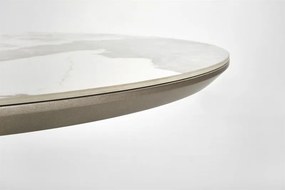 Rozkladací jedálenský stôl 160-200 cm Riavey (čierna + cappuccino) (pre 6 8 osôb). Vlastná spoľahlivá doprava až k Vám domov. 1049566