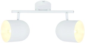 CLX Nástenné / stropné bodové osvetlenie AMLETO, biele