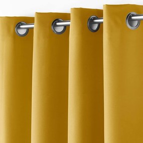 Žltý záves 140x180 cm Essentiel – douceur d'intérieur