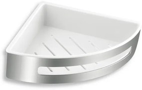 Polička Novaservis Yacore biela/chróm 65564.4, 1 ks