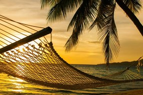 Obraz oddych na pláži