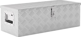 HOMCOM Náradný box 76 x 33 x 25 cm - Prepravný box z hliníka | Aosom