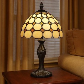Brilagi - Tiffany vitrážová stolná lampa DORAN 1xE14/40W/230V
