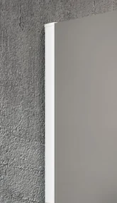 Gelco Gelco, VARIO WHITE jednodielna sprchová zástena na inštaláciu k stene, sklo nordic, 800 mm, GX1580-07