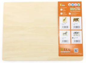 Puzzle na podložke s rúčkami Viga 44608 krava
