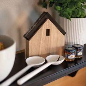 räder Drevený stojanček na servítky House Small