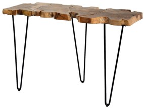 KONZOLA Z TEPANÉHO ŽELEZA 110X45X70CM