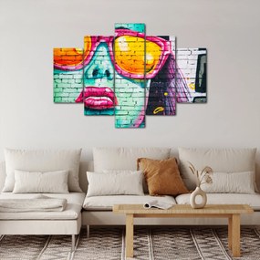 Obraz - Graffiti (150x105 cm)