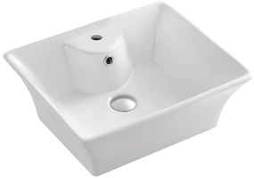 Aqualine Aqualine, Umývadlo 49,5x41,5x19,5 cm, biela, 49411