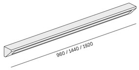 LED osvetlenie pre kuchynky NIKA, dĺžka 1440 mm