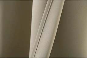 Závěs OXFORD 140x270 cm, světle béžový Zavesenie: Riasiaca páska