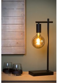 Lucide 21521/01/30 - Stolná lampa LEANNE 1xE27/40W/230V