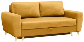 PROXIMA.store - Rozkladacia pohovka MADERA 140x200 DRUH LÁTKY: MAGIC VELVET - 2215