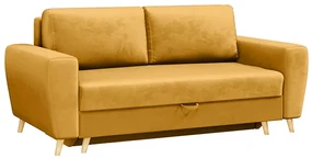 PROXIMA.store - Rozkladacia pohovka MADERA 140x200 DRUH LÁTKY: MAGIC VELVET - 2215