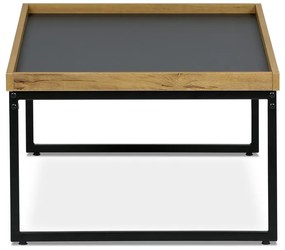 Autronic BONTEC Konferenčný stolík 100x60cm, mdf, dub, CT-611 OAK Farba: Šedá