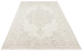 Béžový vonkajší koberec NORTHRUGS Tilos, 160 x 230 cm