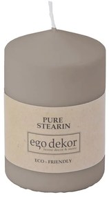 Hnedá sviečka Eco candles by Ego dekor Top, doba horenia 25 h