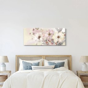 Obraz - Kvety, maľba (120x50 cm)