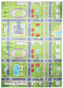 Detský koberec MESTO - PRINT EMMA ROZMERY: 80x150