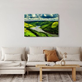 Obraz - Zelená krajina (90x60 cm)