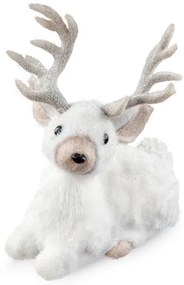 Vianočná dekorácia CHRISTMAS 212A biela