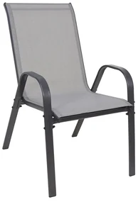 Set stoličiek Stela, 55 x 70 x 92 cm, 2 ks, sivá