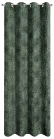 ZATEMŇOVACÍ ZÁVES NA KRÚŽKOCH ALETA 135X250 CM TMAVOZELENÁ