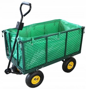 Záhradný vozík XL zelený