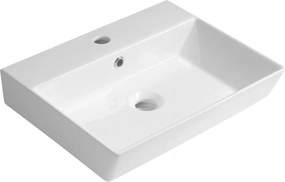 Aqualine Aqualine, ORION keramické umývadlo 49x38,6cm, bielá, 27050