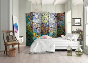 Artgeist Paraván - Colourful Stained Glass II [Room Dividers]
