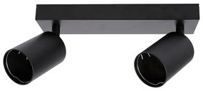 Stropné bodové svietidlo SARAI 6967 G10 čierne LS2