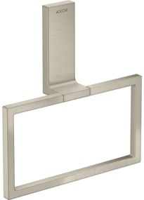 AXOR Universal Rectangular kruh na uterák, kartáčovaný nikel, 42623820