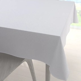 Biante Teflónový štvorcový obrus TF-078 Ornamenty - studená biela 90x90 cm