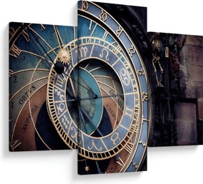 Obraz - Orloj, Praha (90x60 cm)