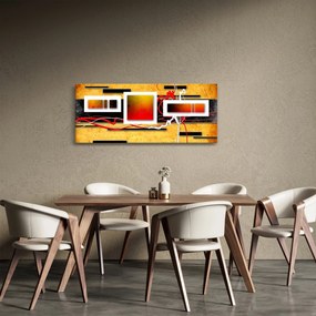 Obraz - Abstrakcia (120x50 cm)