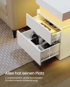 Nočný stolík KAILYN COLLECTION LET640WB01