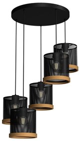 Luster na lanku BERIL 5xE27/60W/230V