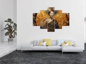 Obraz - Japonská dáma (150x105 cm)