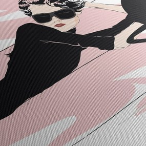 Obraz - Fashion lady (120x50 cm)