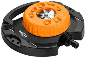 NEO TOOLS Záhradný zavlažovač, 9 funkcií, s montážnymi kolíkmi 15-780