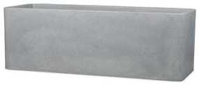Scheurich Dlhý kvetináč Cube Box (kamenistá sivá, 80 cm)  (100349940)