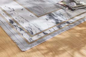 Koberec Arte Toronto Marble sivý