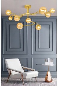 Brilagi - LED Prisadený luster MISTEL 9xG9/3W/230V zlatá